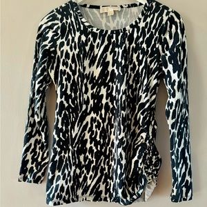 Michael Kors Animal Print Top | Size: Small